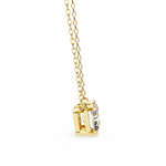 Load image into Gallery viewer, Emerald Cut Diamond Pendant Raj Gems