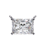 Load image into Gallery viewer, Emerald Cut Diamond Pendant Raj Gems