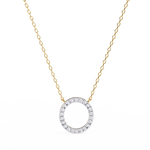 Load image into Gallery viewer, Eternal Circle Diamond Pendant Raj Gems