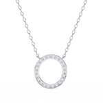 Load image into Gallery viewer, Eternal Circle Diamond Pendant Raj Gems