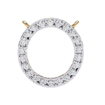 Load image into Gallery viewer, Eternal Circle Diamond Pendant Raj Gems