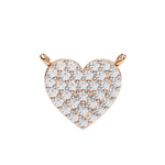 Load image into Gallery viewer, Brilliant Diamond Heart Pendant Raj Gems