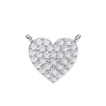 Load image into Gallery viewer, Brilliant Diamond Heart Pendant Raj Gems