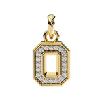Load image into Gallery viewer, Luxe Emerald-Cut Diamond Frame Pendant Raj Gems