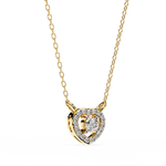 Load image into Gallery viewer, Romantic Heart Diamond Halo Pendant Raj Gems