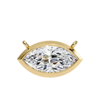 Load image into Gallery viewer, Marquise Solitaire Pendant(#4) rajgemss