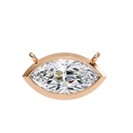 Load image into Gallery viewer, Marquise Solitaire Pendant(#4) rajgemss