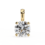 Load image into Gallery viewer, Round Solitaire Pendant (#P5) rajgemss