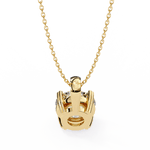 Load image into Gallery viewer, Round Solitaire Pendant (#P5) rajgemss