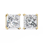Load image into Gallery viewer, 2.0CT Princess cut Solitaire Stud Raj Gems