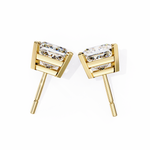 Load image into Gallery viewer, 2.0CT Princess cut Solitaire Stud Raj Gems