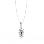 Load image into Gallery viewer, Marquise Diamond Solitaire Pendant Raj Gems