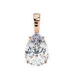 Load image into Gallery viewer, Oval Diamond Solitaire Pendant Raj Gems
