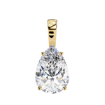 Load image into Gallery viewer, Oval Diamond Solitaire Pendant Raj Gems