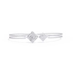 Load image into Gallery viewer, Quad Club Diamond Bracelet (#BR04) rajgems