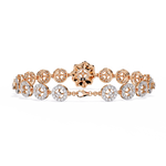 Load image into Gallery viewer, Diamond Circle Link Bracelet Raj Gems