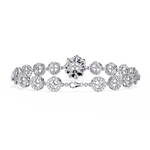 Load image into Gallery viewer, Diamond Circle Link Bracelet Raj Gems