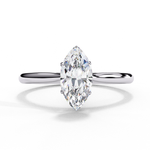 Load image into Gallery viewer, 1.0CT Marquise Lab grown Diamond Ring Raj Gems