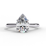Load image into Gallery viewer, 1.0CT Pear Lab grown Diamond Ring Raj Gems