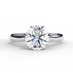 Load image into Gallery viewer, 1.0CT Round Lab grown Diamond Ring Raj Gems