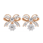 Load image into Gallery viewer, Kristin Round Stud DIamond Earring (#ER02) rajgemss