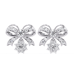 Load image into Gallery viewer, Kristin Round Stud DIamond Earring (#ER02) rajgemss