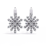 Load image into Gallery viewer, Diamond Starburst Earrings rajgemss