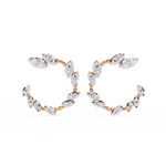 Load image into Gallery viewer, Blooming Marquise Shape Earrings rajgemss