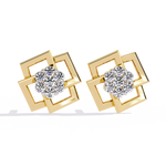 Load image into Gallery viewer, Architectural Earring Raj Gems