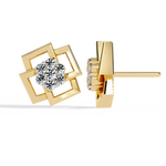 Load image into Gallery viewer, Architectural Earring Raj Gems