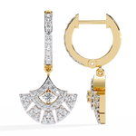 Load image into Gallery viewer, Ornate sunburst earrings Raj Gems