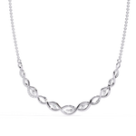 Load image into Gallery viewer, Diamond Infinity Chain Necklace Raj Gems