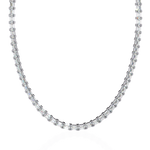 Load image into Gallery viewer, Emerald Cut Tennis Necklace Raj Gems