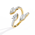 Load image into Gallery viewer, You and Me Ring Raj Gems