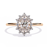 Load image into Gallery viewer, Flower Cluster Ring Raj Gems