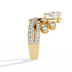 Load image into Gallery viewer, Crown Wedding Ring Stack Raj Gems