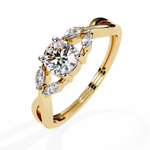 Load image into Gallery viewer, Infinity Engagement Ring Raj Gems