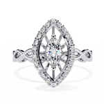 Load image into Gallery viewer, Marquise Cage Ring Raj Gems