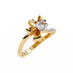 Load image into Gallery viewer, Sculptural Diamond Ring Raj Gems