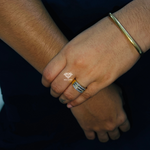 Load image into Gallery viewer, Lisa Row Diamond Band Engagement Ring Raj Gems