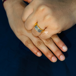 Load image into Gallery viewer, Lisa Row Diamond Band Engagement Ring Raj Gems