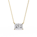 Load image into Gallery viewer, Emerald Cut Diamond Pendant Raj Gems
