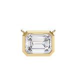 Load image into Gallery viewer, Emerald Solitaire Pendant (#P1) rajgemss
