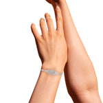 Load image into Gallery viewer, Diamond Halo Center Tennis Bracelet Raj Gems
