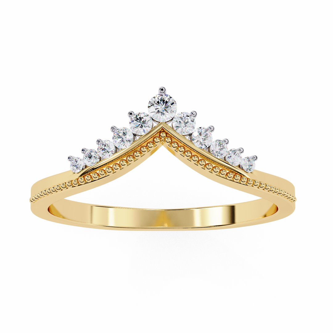 Tiara Band Ring Raj Gems