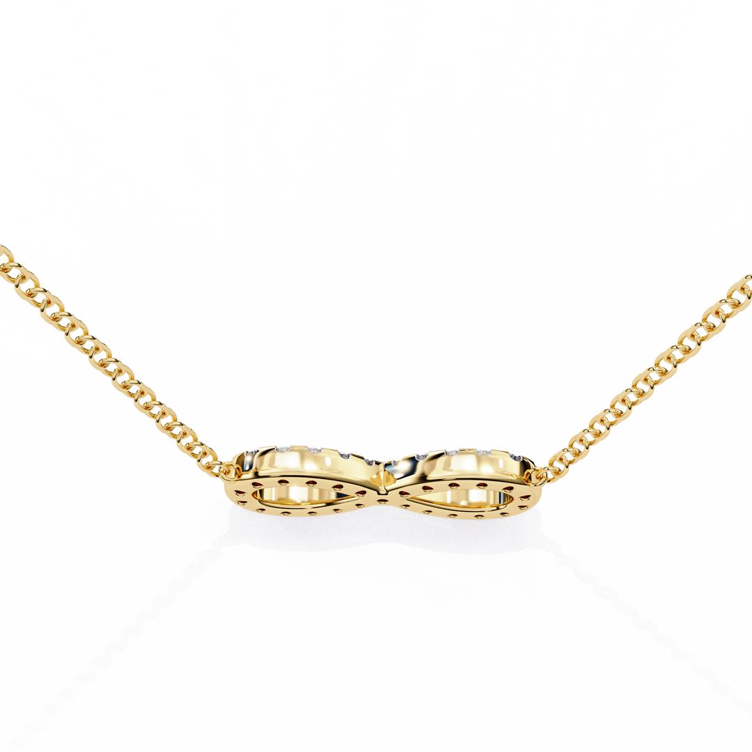 Diamond Infinity Symbol Pendant Raj Gems