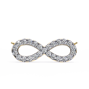 Diamond Infinity Symbol Pendant Raj Gems