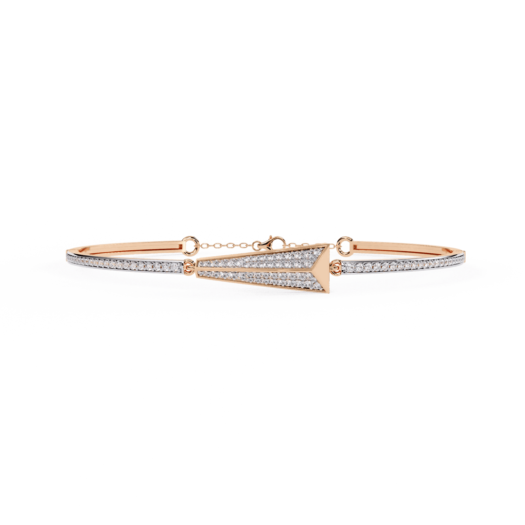 Twilight Round Diamond Bracelet(#BR02) rajgems