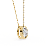 Round Solitaire Pendant(#P3) rajgemss