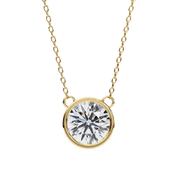 Round Solitaire Pendant(#P3) rajgemss